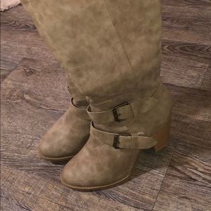 JustFab high heel boots